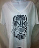 [SharingDiscount] "All New Ink Faith Love" Women's White V-Neck T-shirt