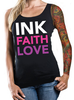 "Ink Faith Love" Women's Tank Top