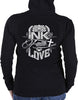 "Ink, Faith, Love" Women's Hoodie