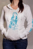 "Dirty Look's" Women's Ash Thermal with hood