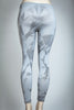 Hand-painted Leggings- Gray/Black